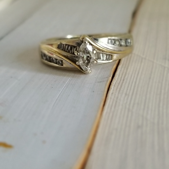 Leo Schachter LSC leo diamond vintage ring 14k - Picture 4 of 16